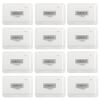 WoW.Clean Disposable Bath Shower Sponge 1 Dozen-12 Counts . Easy to Carry, Clean Shower Supplies for Travel or Camping, White