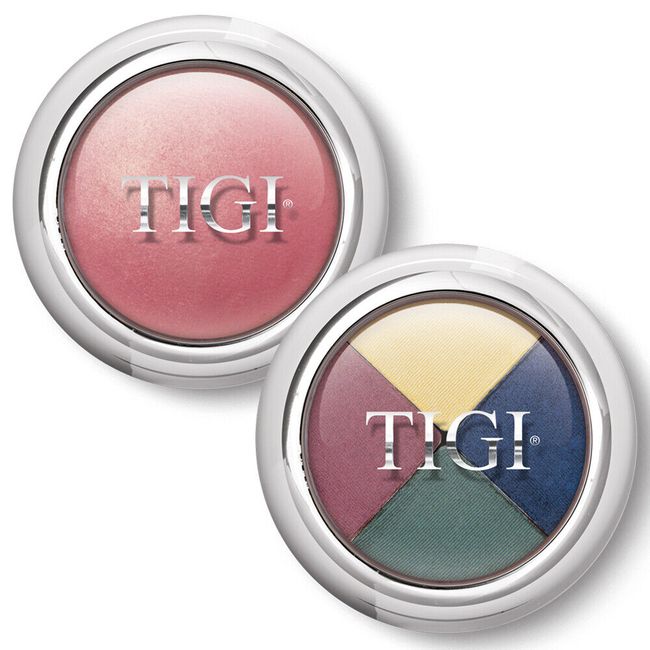 TIGI Glow Blush Brilliance & High-Density Quad Eyeshadow ProStars