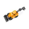 siku 1103, Backhoe Loader, Metal,Plastic, Yellow,Black, Movable parts