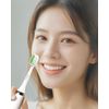 Ofashu Replacement Toothbrush Head (Black+White, M)