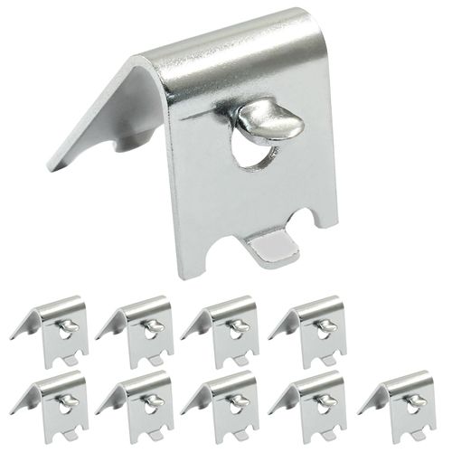 Coufce 10PCS Freezer Shelf Clip, Metal Shelf Clips Refrigerator Freezer Brackets