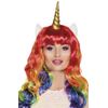 Boland 85732 Unicorn Rainbow Wig with Horns and Ears