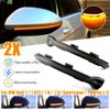 MKptopia LED Dynamic Indicator Light, Side Mirror, Indicator with Sequential Flashing, 2 Pieces Compatible with VW (Not Certified Compatible with Right Hand Drive Vehicles)
