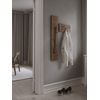 We Do Wood - Scoreboard Vertical Coat Rack Small Oak