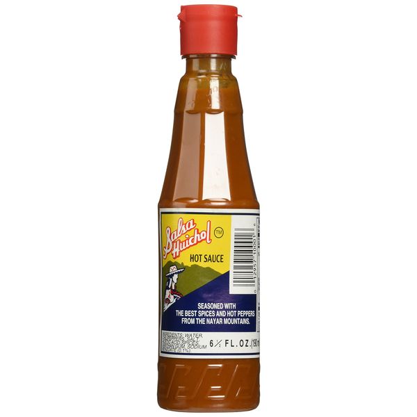 Salsa Huichol Hot Sauce 6oz Bottler Mexican Sauce