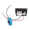 Hall Ammeter Current, DC Ammeter with Hall Sensor LED Digital Display 50A High Accuracy Current Gauge for Vehicles