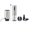 Rabbit 5-piece Wine Tool Set with Electric Corkscrew and Aerator