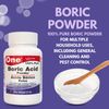 Arymar 100% Pure Boric Powder Granulated, Multi-Purpose Cleaner 8 fl oz