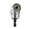 105° Angle Hex Drill Bit Extension - 1/4" Screwdriver Socket Holder Adapter