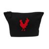 Flox Creative Makeup Bag Red Rooster Black