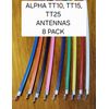 8 GARMIN REPLACEMENT LONG RANGE ANTENNAS FOR ALPHA TT GPS TRACKING COLLARS 