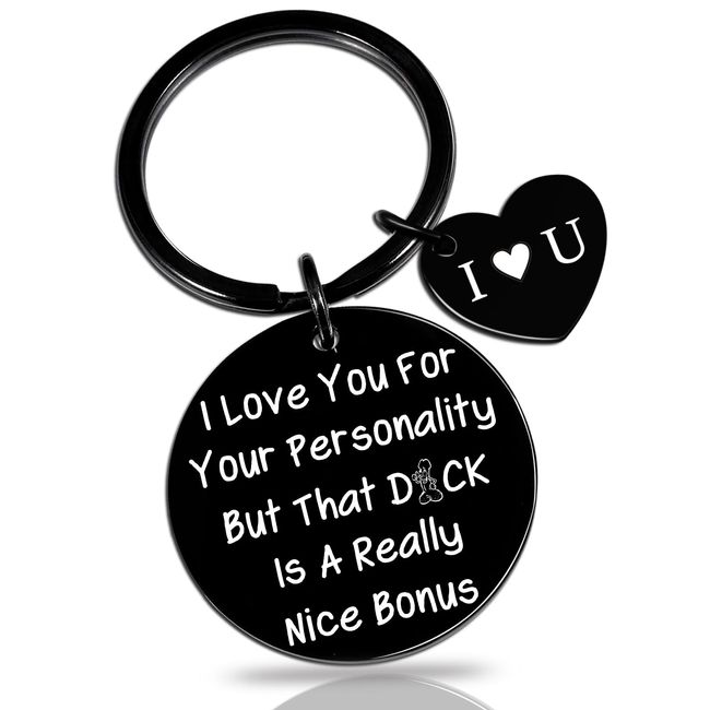 OEHEDOU Valentines Day Gifts For Him Husband Boyfriend Naughty Gifts For Him Gag Keychain Funny Dirty Birthday Gifts Valentine's Day Gifts For Men Humor Sexy Gifts For Boyfriend Husband