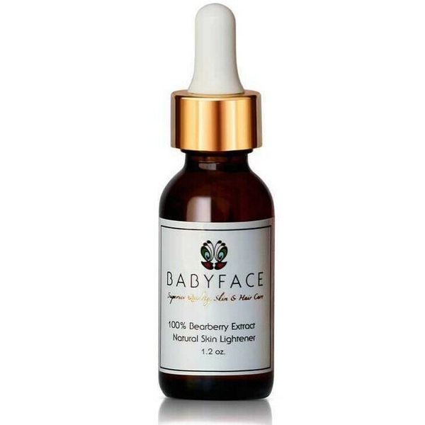 Babyface Full Strength BEARBERRY Extract Natural Arbutin Skin Lightening Bleach