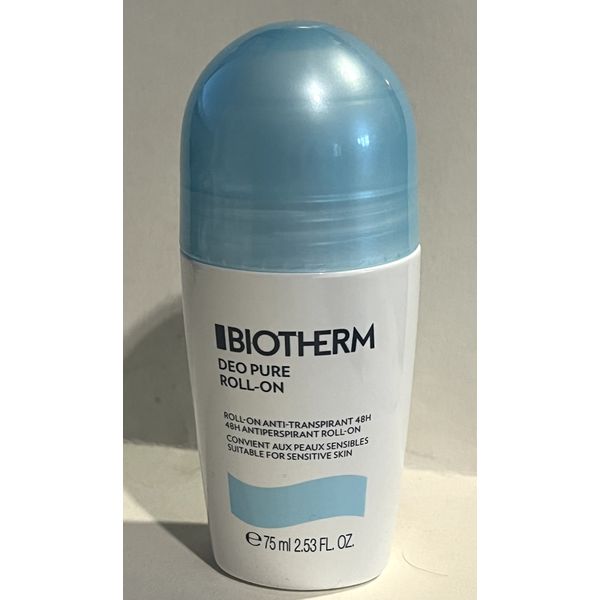 Biotherm Deo Pure 48 Hours Antiperspirant Roll-On 75ml Deodorant New