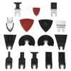 WEN MTB014 34-Piece Oscillating Multi-Tool Accessory Set