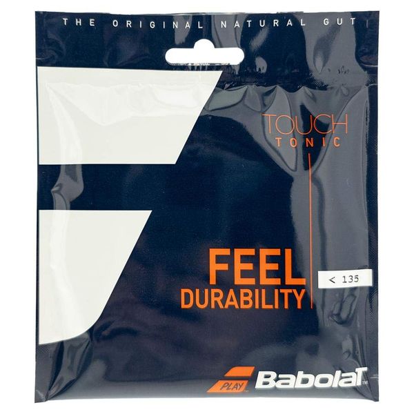 Babolat 201032 Tennis String String String TOUCH TONIC Natural Length 47.8 ft (12 m) Gauge 0.05 inch (1.3 mm)