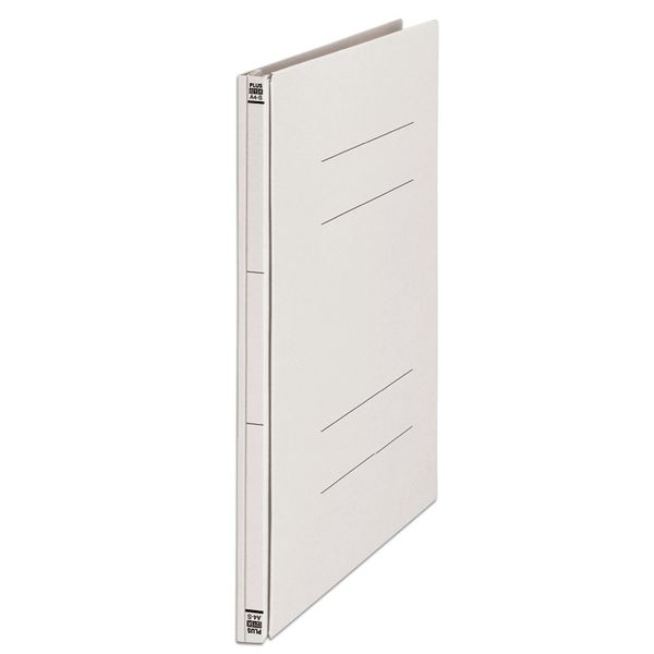 Plus Flat File, A4 Vertical, 2 Holes, Back Width, Extendable Cenobus, Thinning, 86-949 Gray