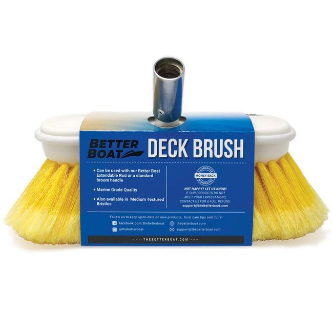 9 Scrub Brush Head - Medium / Standard Bristle, Boats, Cars