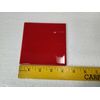 Candy Apple Red Ceramic Tile 4.25 in Subway Subway Square Mid Century Modern