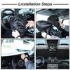 Sun Shade Foldable Windshield Side Window Anti UV Visor For Corvette C8 2020-25