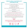 Desert Essence, Green Apple Watermelon Toothpaste Kids Gel, 4.7 oz. - Safe to Swallow, Fluoride Free, SLS Free, Gluten-Free, Vegan, Plant Powered Formula, Great Tasting, Removes Plaque and Buildup
