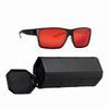 Magpul Explorer Polarized Rectangular Sunglasses, Matte Black Frame, One Size
