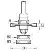 Trend 342 X 1/2 Jointer Set