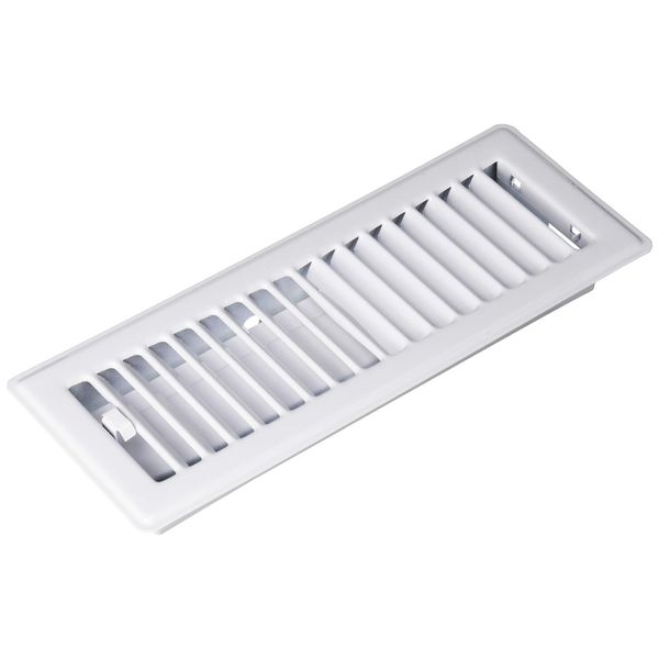 IMPERIAL MANUFACTURING 3X10 Floor Register, RG0223, White