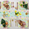 Arquiel Easter Gnome Table Runner, Spring Table Runner 33 x 182 cm, Washable Table Decor for Home Kitchen Dining Party Decoration