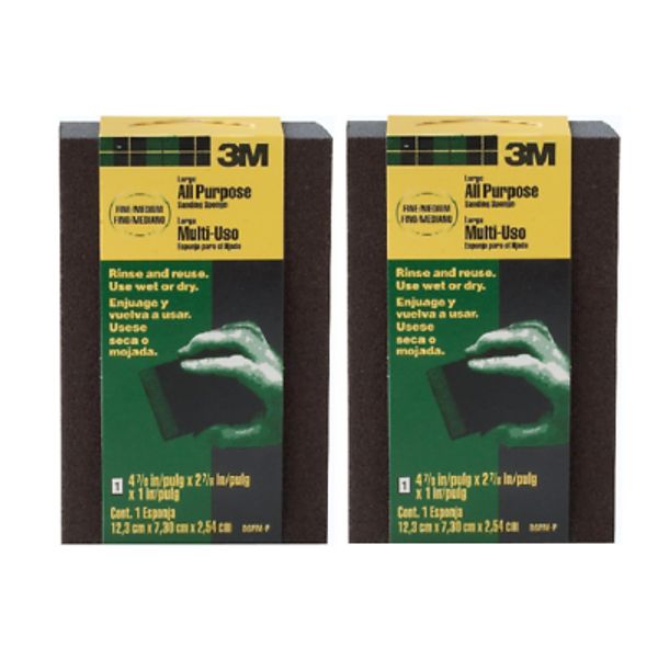 3M Safety DSFM-F-ESF-10 Sanding Blocks 2 Pack