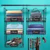 5-Tier Adjustable Hanging Closet Organizer – Maximize Hanging Storage W/ 4 Hangi