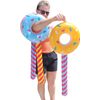 Large Inflatable Donut Lollipops (About 36") Inflate (Four Pack - 4 Styles)