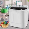 Compact Twin Tub Washing Machine Fast Dryer & Efficient Spin Washer Top Load
