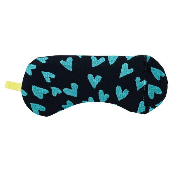 Natural Materials Salt Power Hinyari Warm with Mung Beans Salt Eye Pillow Menyheart Green 8.3 x 3.5 x Thickness 0.4 inches (21 x 9 x 1 cm) Relaxing with the scent of lavender and chamomile. The skin is moisturizing cotton made in Japan Enverhelk