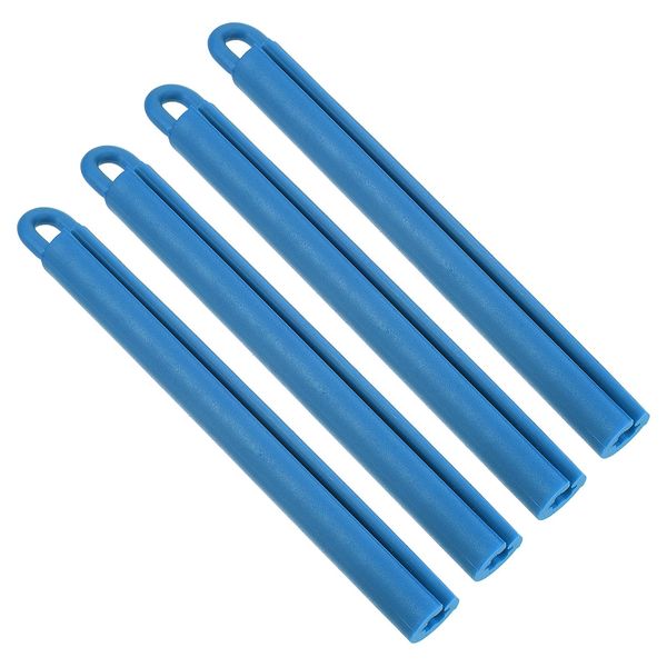 PATIKIL 7.7" Billiard Cue Hanger 4pcs Snooker Pool Rod Billiard Stick Storage Hanging Tool Accessories Blue