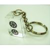 Clear Mah Jongg Pies (Large) Keychain [ryan Pin]