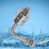 Liquid Level Sensor, 0~220V 75mm Stainless Heat Resistant Steel Liquid Water Level Sensor Float Switch for Pool Canfloat switch for water tank
