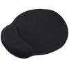 Generic Mouse Mat Computer Mice PadComfort WristRest Support for PCs Laptop (Black)