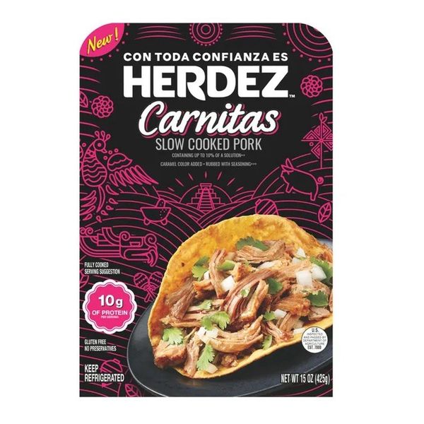 Herdez 1 Pk. Carnitas Slow Cooked Pork