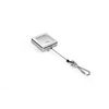 Durable Chrome Quadro 832823 Badge Reel with Snap Hook Silver