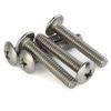 1/4-20 x 2 Truss Head Machine Screws, Full Thread, 18-8 Stainless Steel, Quantity 20