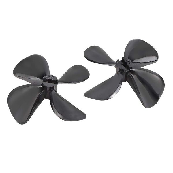 Panv Model Boat Propeller, Durable Portable Boat Propeller Accessories, Fishing Boat Boat 4-Blade Propeller Model Drone