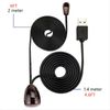IR Repeater, Plug and Play USB Infrared Remote Blaster Cord Repeater Kit Cable