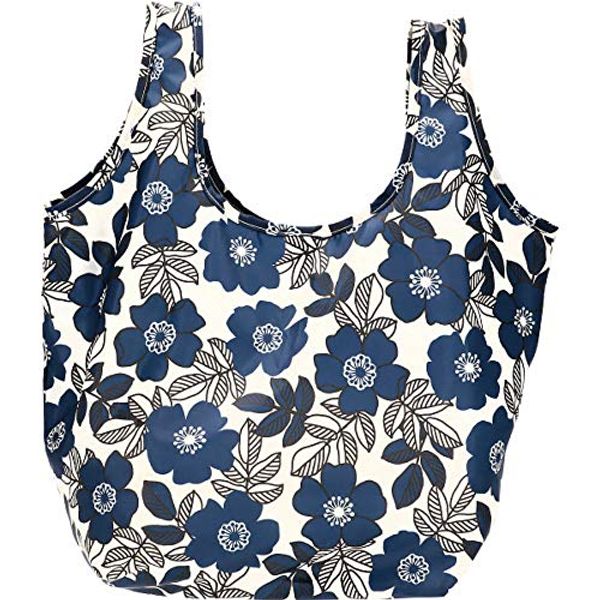Wide Bottom Bento Eco Bag Wild Rose