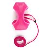 Ancol Soft Mesh Cat Harness and Lead Set, MEDIUM/ 15 cm length, Pink