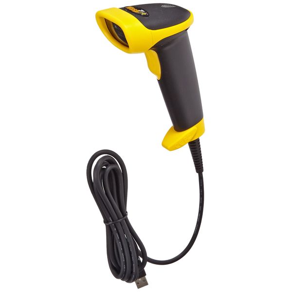 Wasp WLR8950 Bi-Color CCD Barcode Scanner with 6' Cable, 3 mil Resolution, 230-450 scan/s Scan Rate, 5 VDC