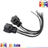 2 PCS HID Halogen Headlight Connector Pigtail Plug for 2013+ Escape Taurus F150