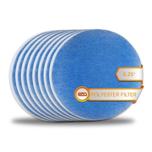 RV Air Conditioner Filter - RV 5.25" Round Air Duct AC Filter Replacement MERV 8 Air Filter (8 Pack)