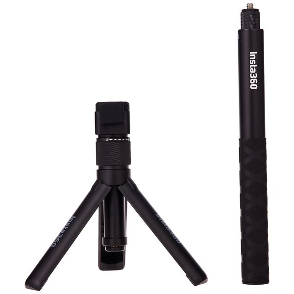 Insta360 Bullet Time Handle/Folding Tripod with Selfie Stick