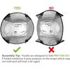 Compact Gray Snapfold Dining Set: Bowl, Cup & Dish with Handy Measuring Lines
